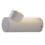 Επιτοίχιο Εξωτερικό Φωτιστικό LED IP54 7W 65° 3000K Λευκό Look